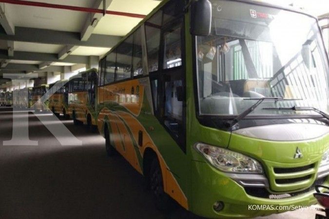 Bus Transpatriot Bekasi genjot pendapatan dengan pemasangan iklan 