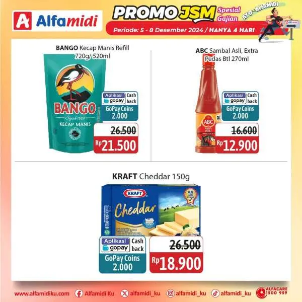 Promo JSM Alfamidi Hanya 4 Hari Periode 5-8 Desember 2024