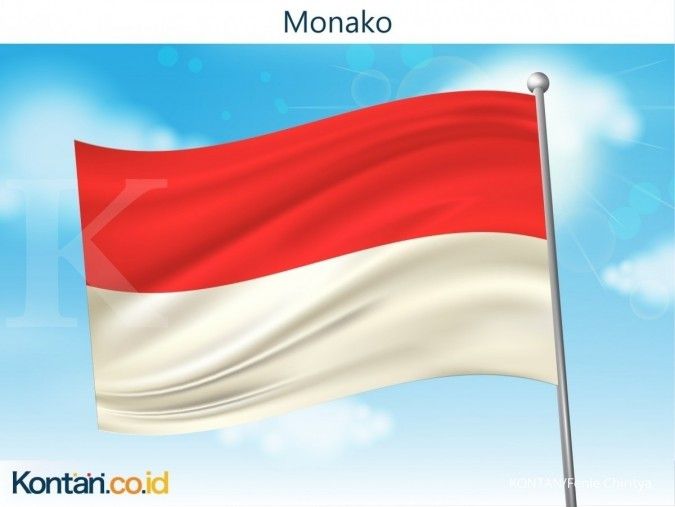 Bendera Monako