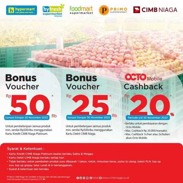 Promo Hypermart Spesial Penawaran Bank