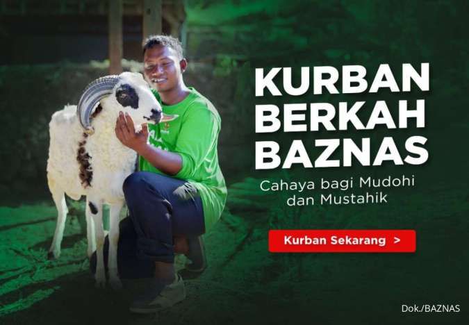 Harga Kambing, Domba & Sapi Kurban Online di BAZNAS 2025, Kambing Mulai Rp 3 Juta