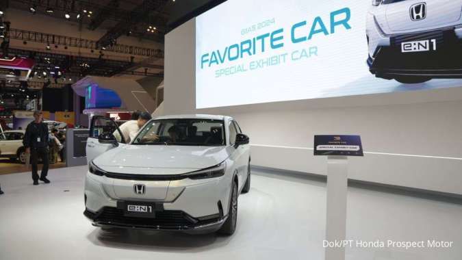 Honda Catatkan 1.861 Unit Pemesanan Mobil Selama GIIAS 2024