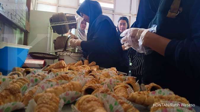 Aktivitas UMKM binaan YDBA di Sangatta.