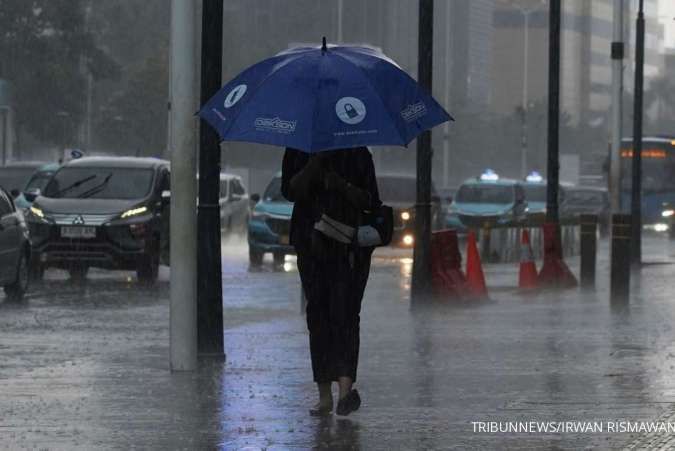Perkiraan Cuaca DKI Jakarta Hari Ini, Kamis (18/1), Hujan Ringan di Siang Hari 