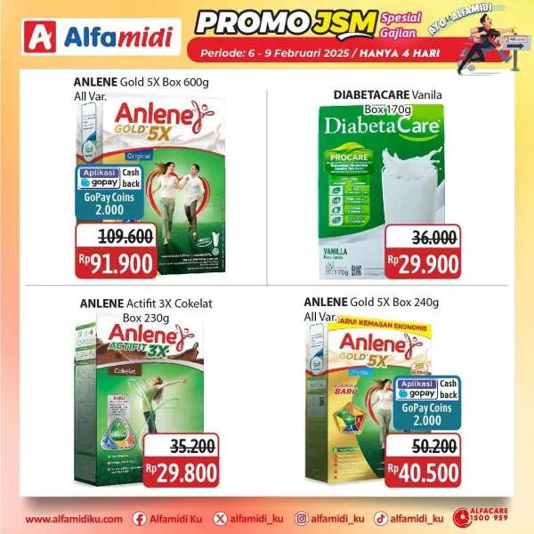 Promo JSM Alfamidi Hanya 4 Hari Periode 6-9 Februari 2025