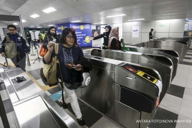 MRT perbaiki gerbang pembayaran untuk antisipasi penumpang membeludak