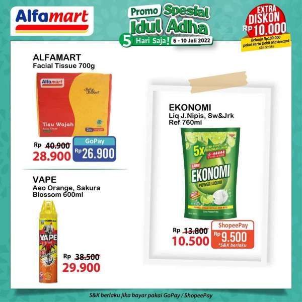 Promo JSM Alfamart Spesial Idul Adha Sampai 10 Juli 2022