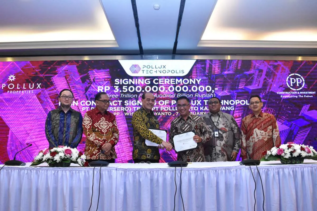 Pollux-PTPP bangun proyek Pollux Technopolis Karawang senilai Rp 3,5 triliun