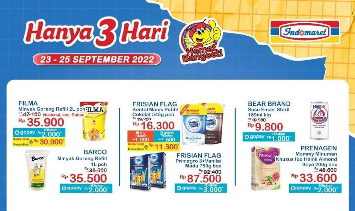 Katalog Promo JSM Indomaret Periode 23-25 September 2022