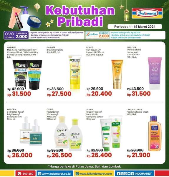 Promo Indomaret Super Hemat Periode 1-15 Maret 2024