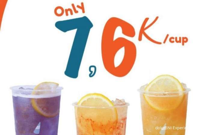 Promo HUT BNI ke-76 5-7 Juli 2022, Beli Minuman Kokumi Bayar Rp 7.600 Pakai QRIS BNI