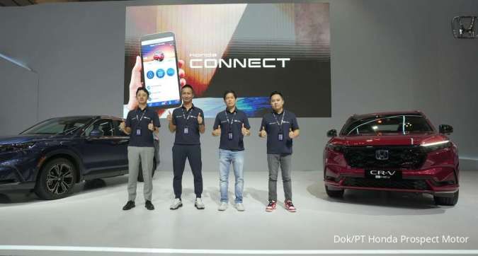  Honda Perkenalkan Teknologi Konektivitas Canggih Honda CONNECT di GIIAS 2023