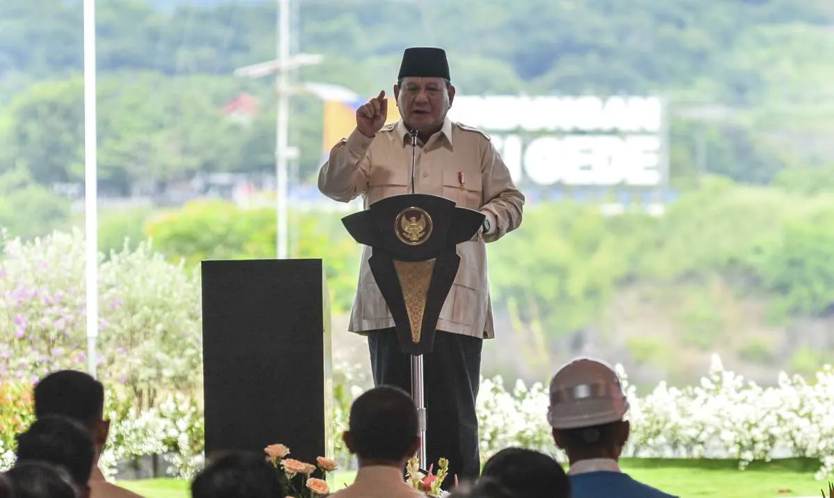 Prabowo : Kalau Orang Tua Bicara, yang Muda-Muda, Anak-Anak Biasanya Tunggu di Luar