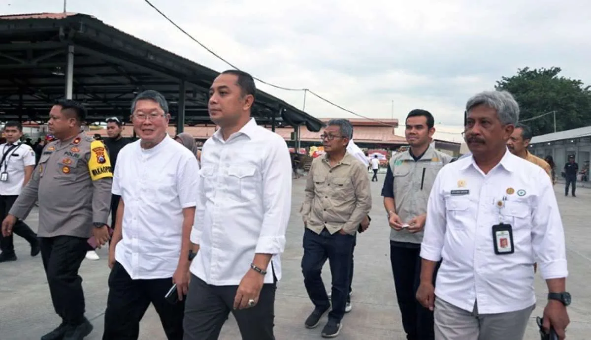 Paskomnas Gadeng Petani Milenial Pasok Hasil Produk Pangan ke Pasar Induk Sidotopo