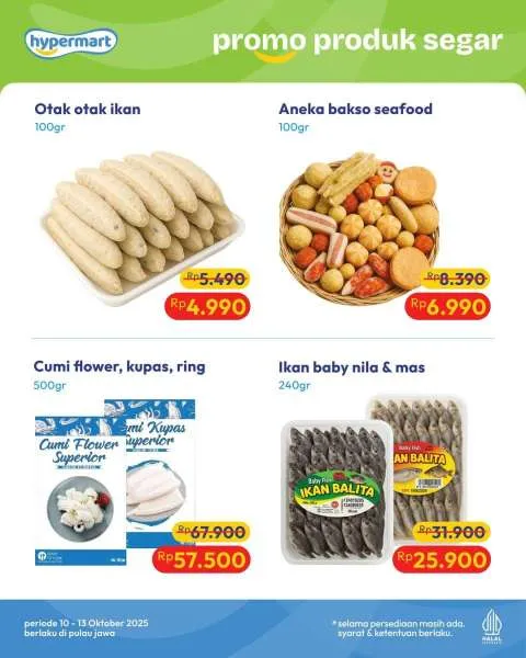 Promo JSM Hypermart Weekend Periode 10-13 Oktober 2025