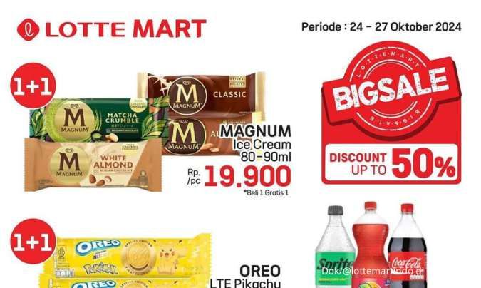 Promo Es Krim Weekend Hari Ini, Beli 2 Gratis 1 dan Beli 1 Gratis 1 Akan Berakhir