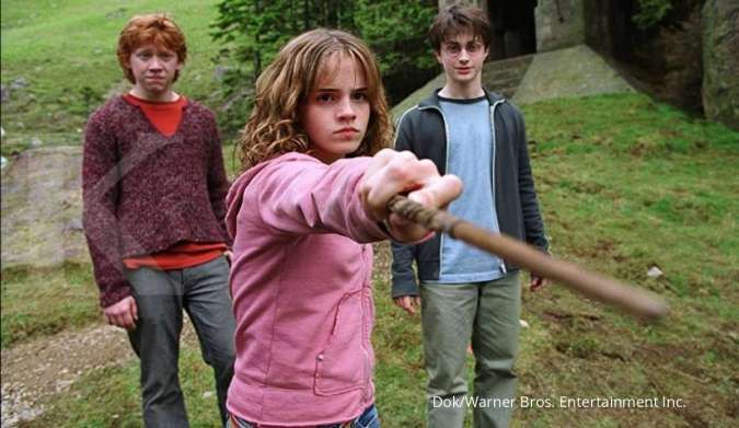 Reuni Harry Potter: Return to Hogwarts, trio penyihir bertemu lagi di foto terbaru