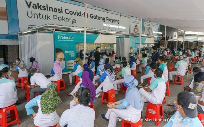 Wings Group Gelar Vaksinasi Gotong-royong, Wujudkan Konsistensi Perusahaan dalam Mempercepat Herd Immunity di Indonesia