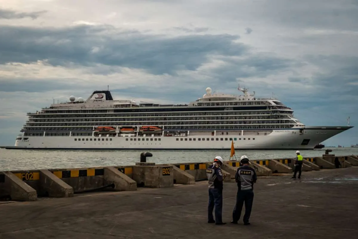 Kapal pesiar Viking Sun dari Norwegia ingin berlabuh di Indonesia, namun ditolak 