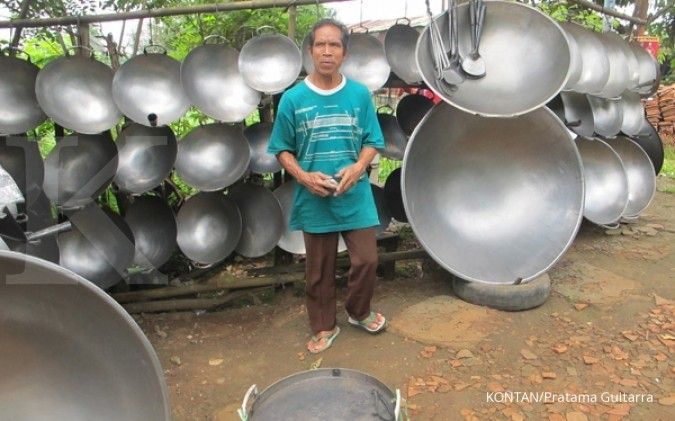 Pedagang mumet karena pasokan seret (2)