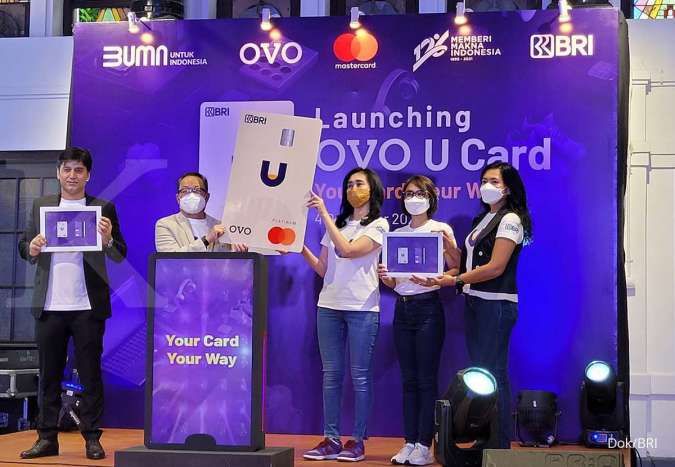 Sasar milienial, BRI rilis kartu kredit dalam platform uang elektronik OVO