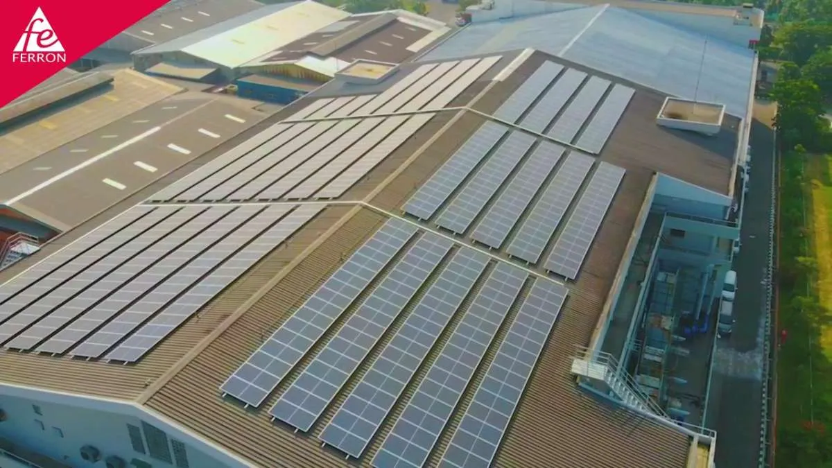 Ferron Par Pharmaceticals pasang PLTS terbesar di Cikarang