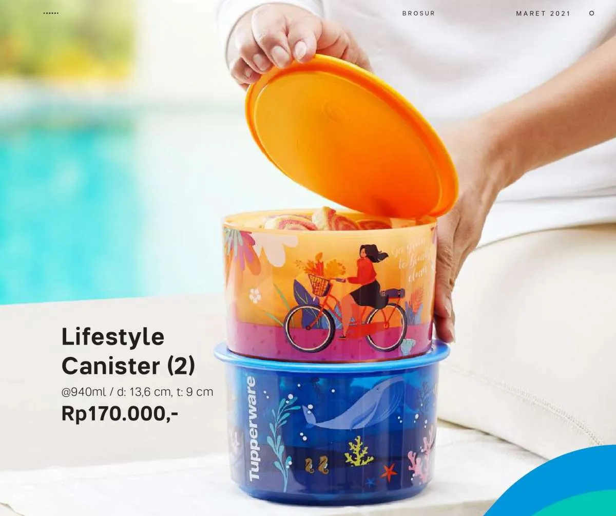 Promo Tupperware Maret 2021, diskon 30% & potongan harga produk penyimpan makanan
