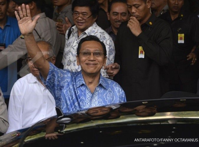 Wapres Boediono beri selamat ke Jokowi-JK