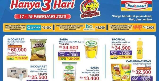 Promo JSM Indomaret Terbaru 18 Februari 2023, Beras dan Minyak Goreng Lebih Murah