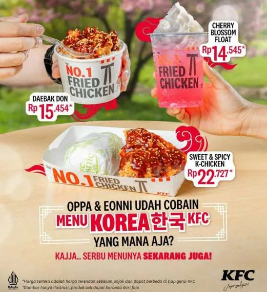 Promo KFC menu ala Korea