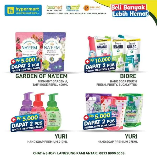 Promo Hypermart Beli Banyak Lebih Hemat Periode 5-11 April 2024