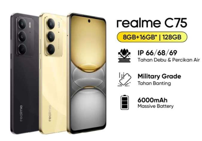 Realme C75