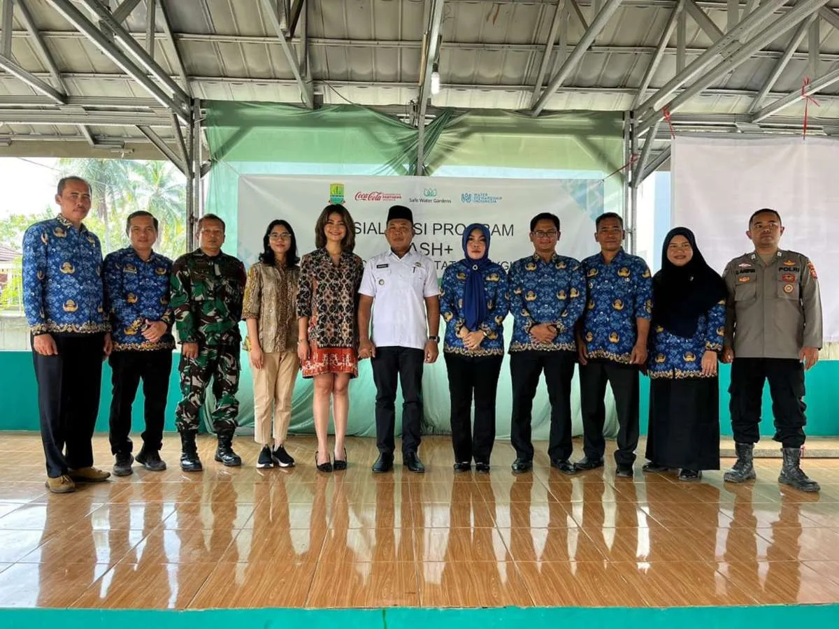 Dukung Akses Sanitasi Coca-Cola Indonesia Mulai Program Safe Water Gardens