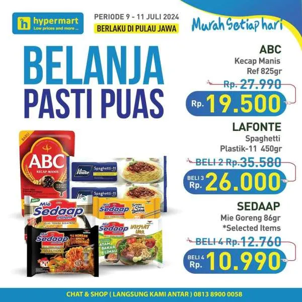 Promo Hypermart Hyper Diskon Weekday Periode 9-11 Juli 2024