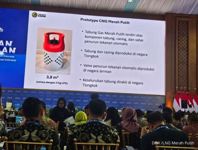 Impor dari China dan Jerman! CNG Merah Putih Ukuran 3 Kg Diluncurkan