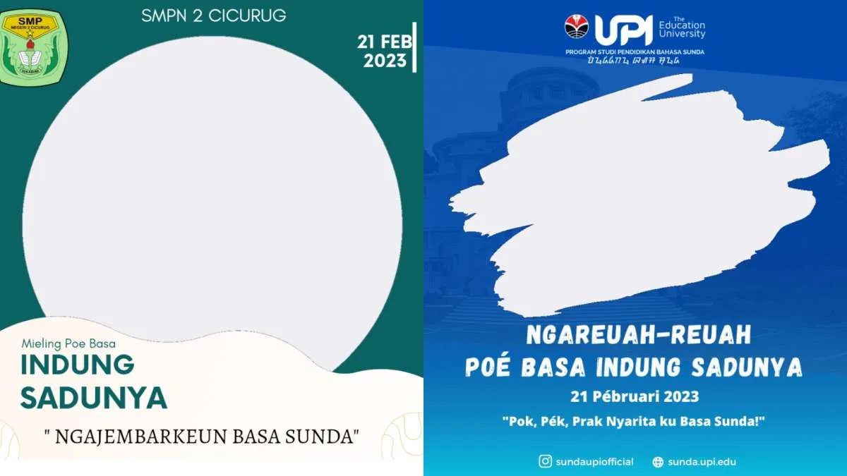 Ucapan dan Twibbon Poe Basa Indung Sadunya, Peringatan Hari Bahasa Ibu Internasional