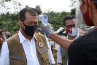 Tinjau pengungsian Gunung Merapi di Boyolali, kepala BNPB ingatkan protokol kesehatan