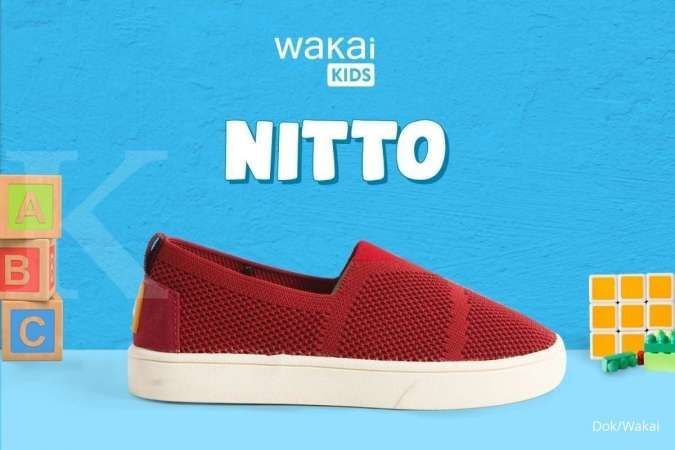 Wakai Kids kenalkan produk sepatu Nitto berbahan Knit