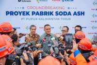 Pupuk Indonesia Mulai Pembangunan Pabrik Soda Ash Pertama Indonesia