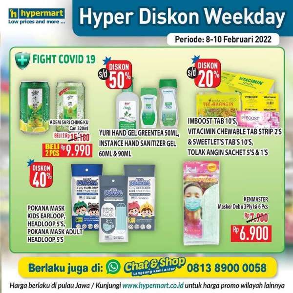 Promo Hypermart Terbaru Berlaku 8-10 Februari 2022