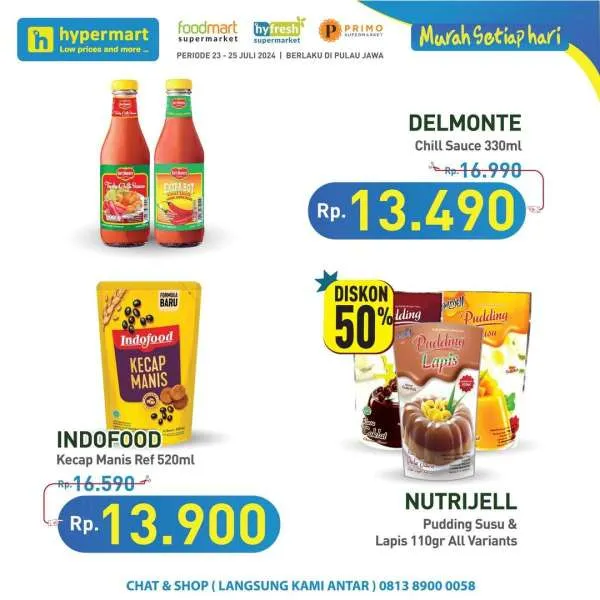 Promo Hypermart Hyper Diskon Weekday Periode 23-25 Juli 2024