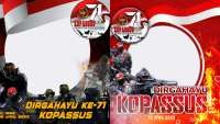Kumpulan Twibbon HUT Kopassus 2023 ke-71, yuk Pasang dan Bagikan Bingkai Foto