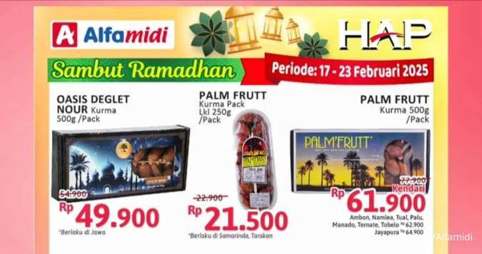 Katalog Promo Alfamidi Hemat Satu Pekan Sambut Ramadhan Periode 17-23 Februari 2025