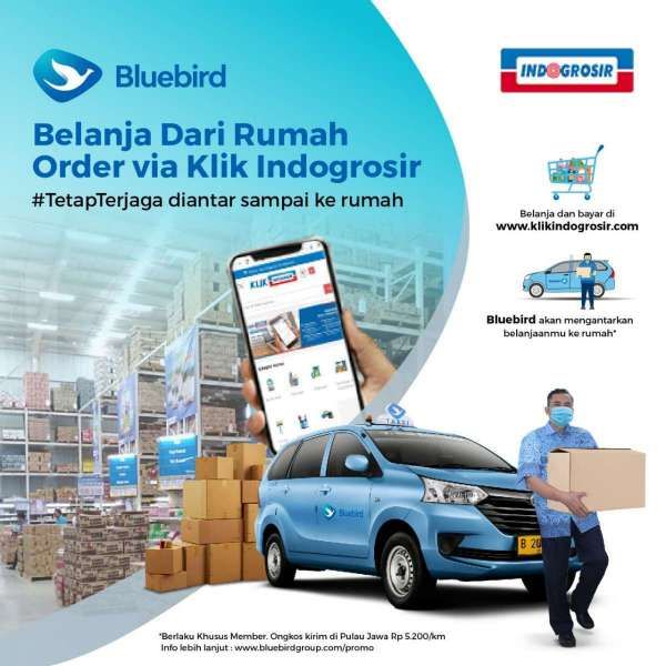 Blue Bird (BIRD) jalin sinergi dengan Indogrosir untuk mempermudah pelanggan