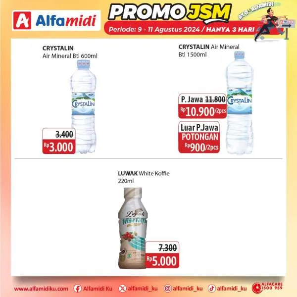 Promo JSM Alfamidi Periode 9-11 Agustus 2024