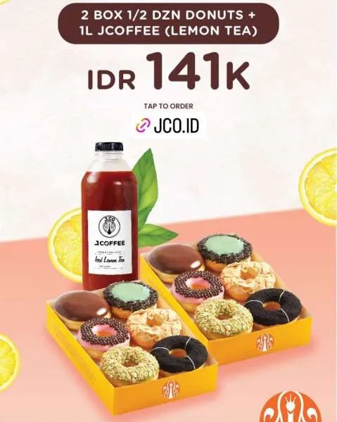 Promo J.CO Mingguan edisi 1-7 Agustus 2022