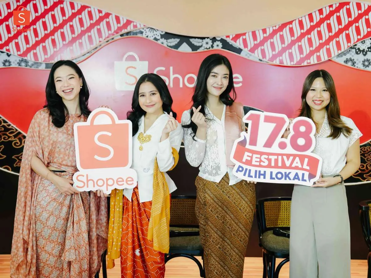 Shopee Bersama Prilly, Dara &Mine Perfumery Sambut Hari Kemerdekaan, Semangat Lokal