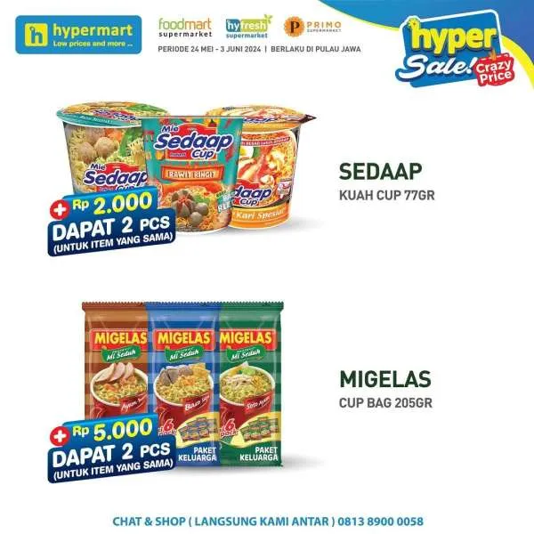 Promo Hypermart Hyper Sale Periode 24 Mei-3 Juni 2024