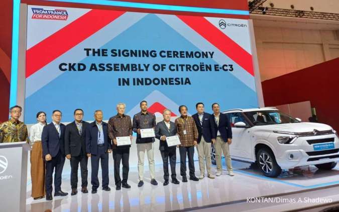 Citroen Mulai Produksi Mobil Listrik E-C3 di Indonesia pada Agustus 2024