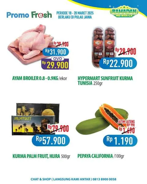 Promo Hypermart Hyper Diskon Weekday Periode 18-20 Maret 2025